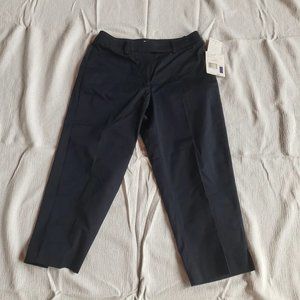 Liz Claiborne Navy Blue Crop Pants Size 8 Petite